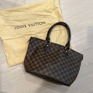Louis Vuitton Damier Ebene Saleya PM Tote